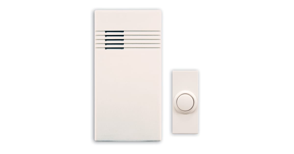 Heath Zenith SL6150C Wireless Battery Operated Doorbell