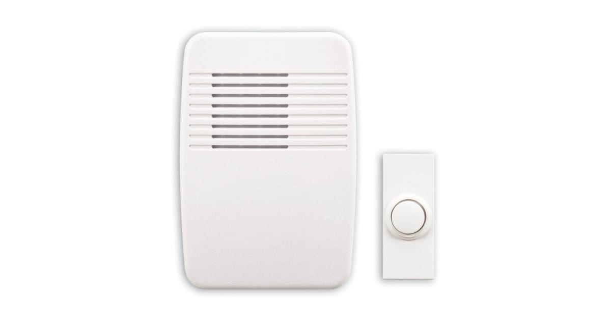 Heath Zenith SL736604 Wireless PlugIn Doorbell 8Note