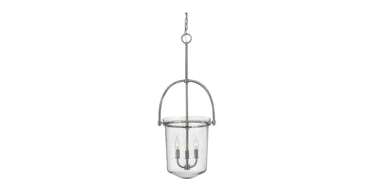 Hinkley Lighting 3033PN Clancy 3 Light Indoor Urn Pendant Build