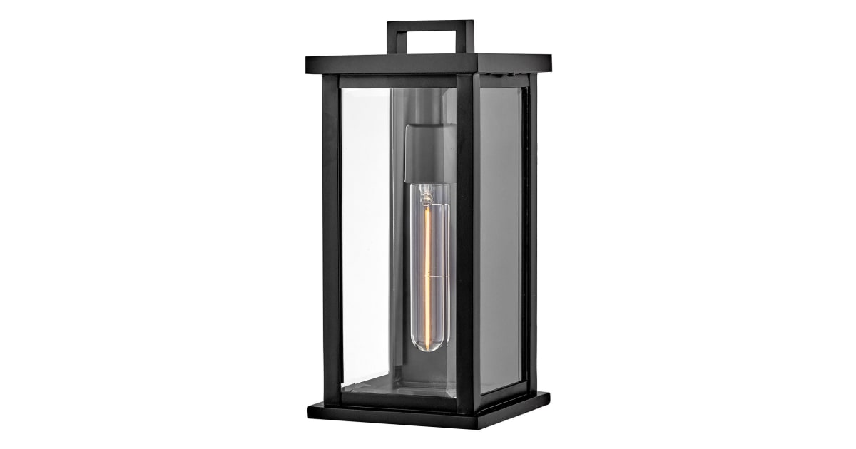 Hinkley Lighting 20016BK Weymouth 13 Tall Outdoor Wall Build