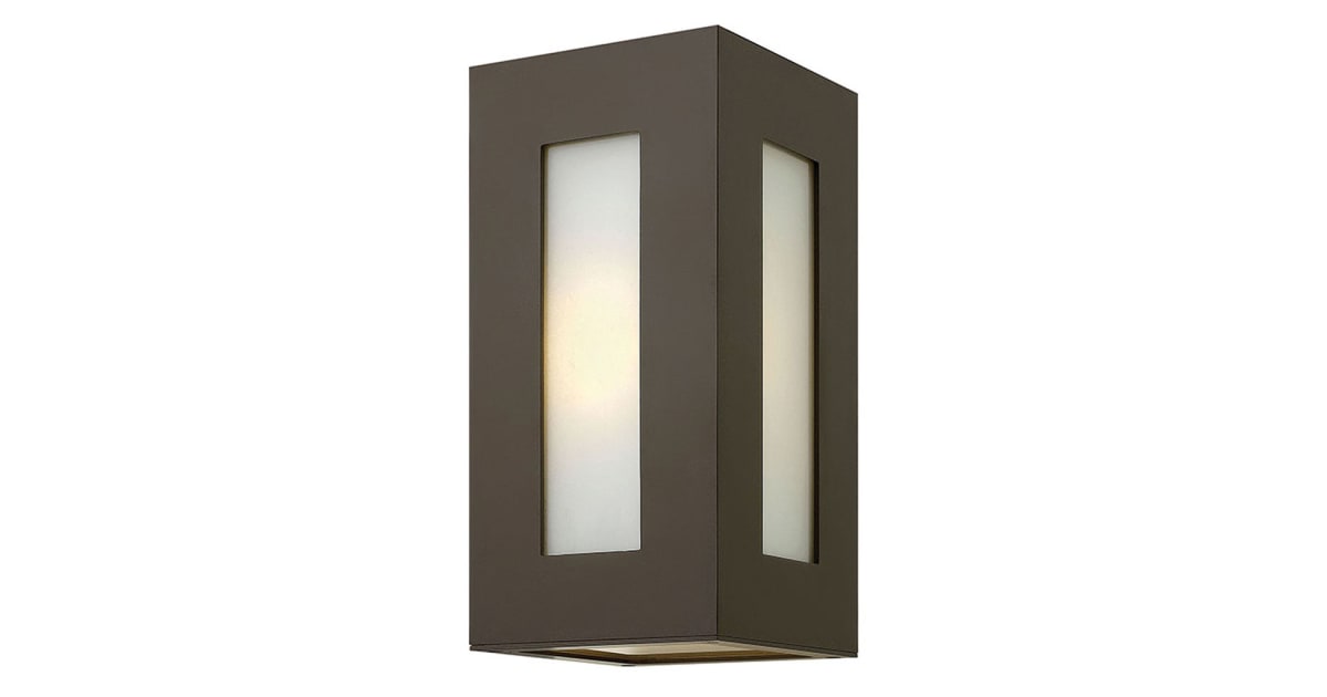 Hinkley Lighting 2190BZ 12.25" Height 1 Light Outdoor Wall