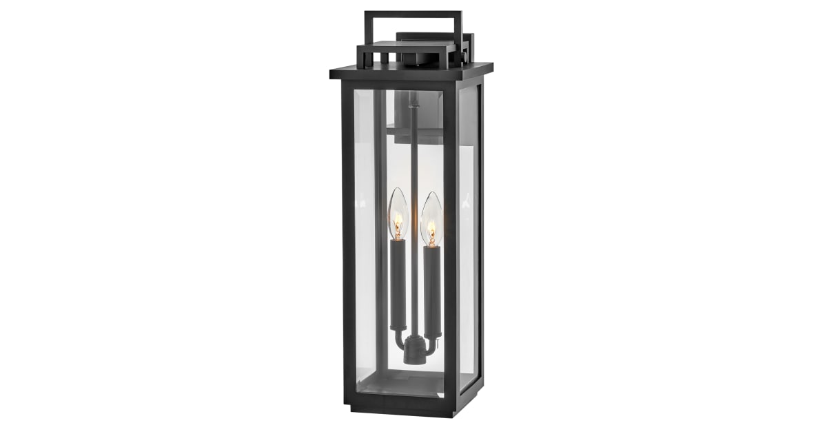 Hinkley Lighting 22114BK Winthorpe 2 Light 22" Tall
