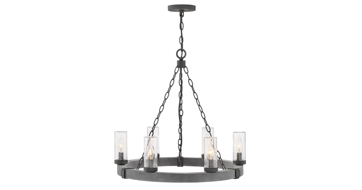 Hinkley Lighting 29206DZ Sawyer 120v 6 Light 24"