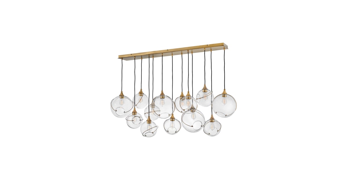 Hinkley Lighting 30305HBR Skye 13 Light 60 Hinkley Lighting 30305HBR Skye 13 Light 60