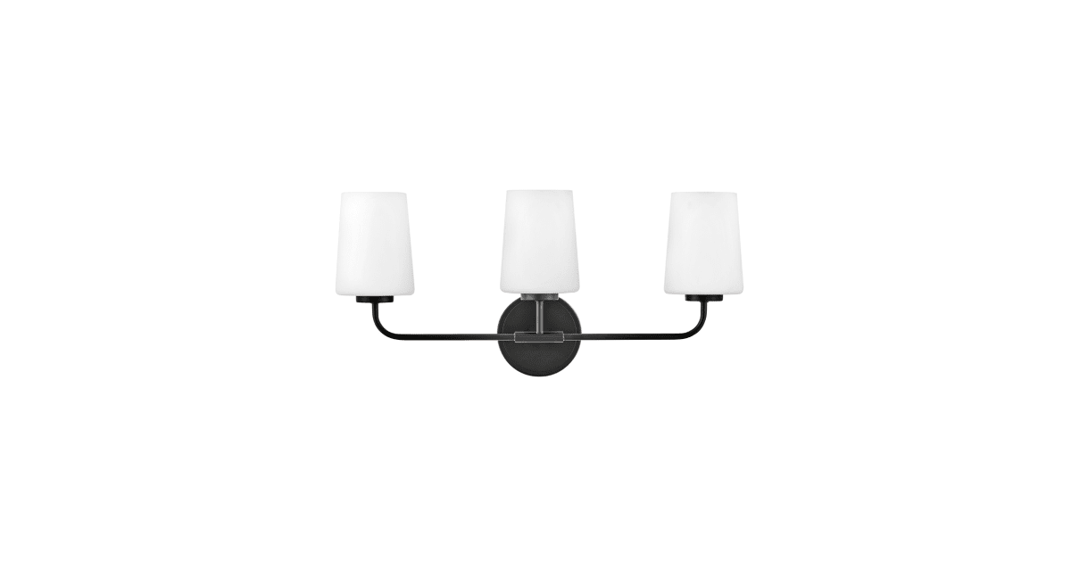 Hinkley Lighting 853453BK Kline 3 Light 24" Wide