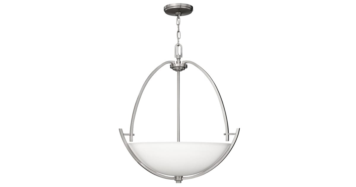 Hinkley Lighting 4704BN 3 Light 26.5" Height Indoor Bowl