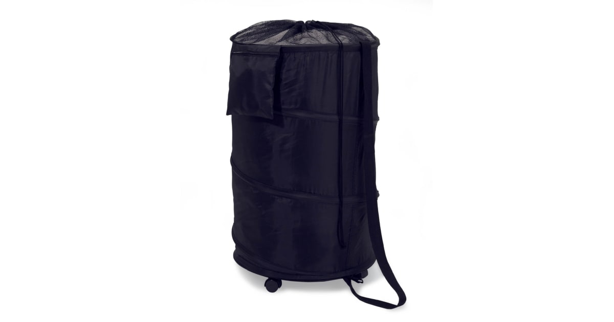 HoneyCanDo HMP01454 Large Rolling PopUp Hamper with