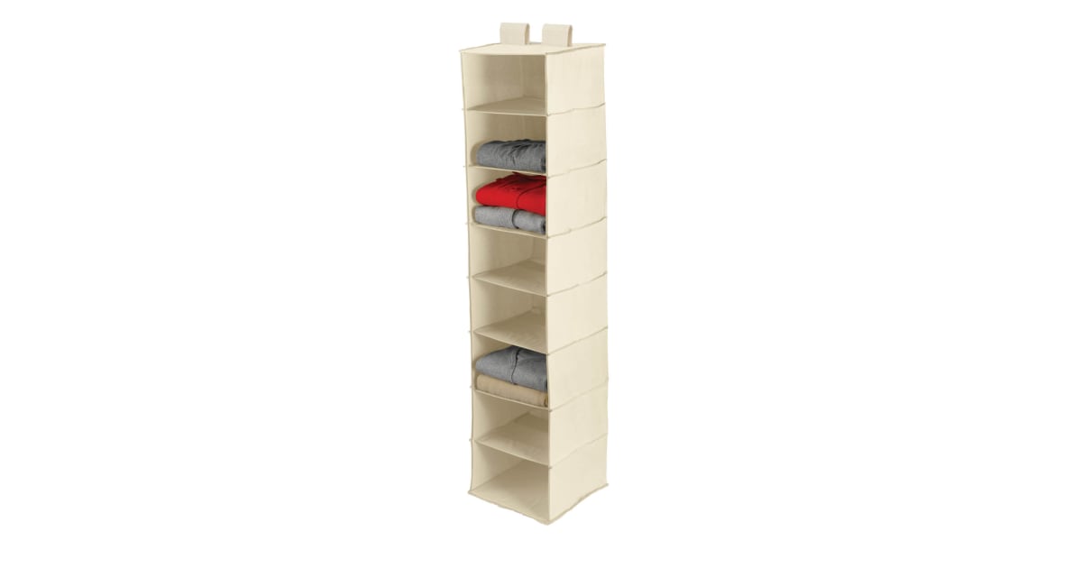 HoneyCanDo SFT01253 Eight Shelf Hanging Vertical Closet