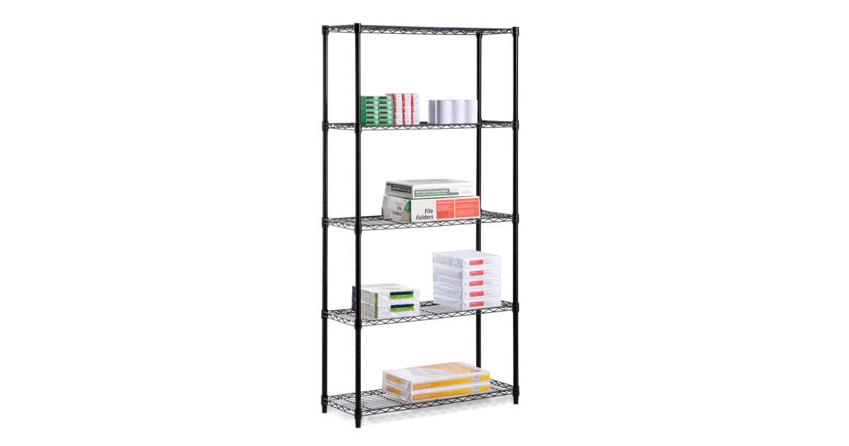 HoneyCanDo SHF01442 5Tier Industrial Adjustable