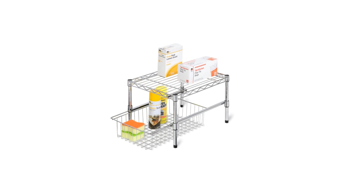 HoneyCanDo SHF01867 Adjustable Shelf with Under