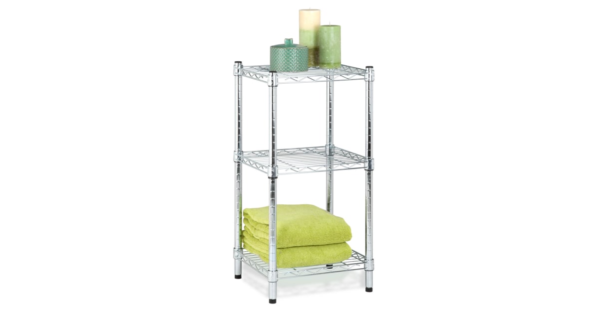 HoneyCanDo SHF02217 3Tier Urban Shelving Adjustable