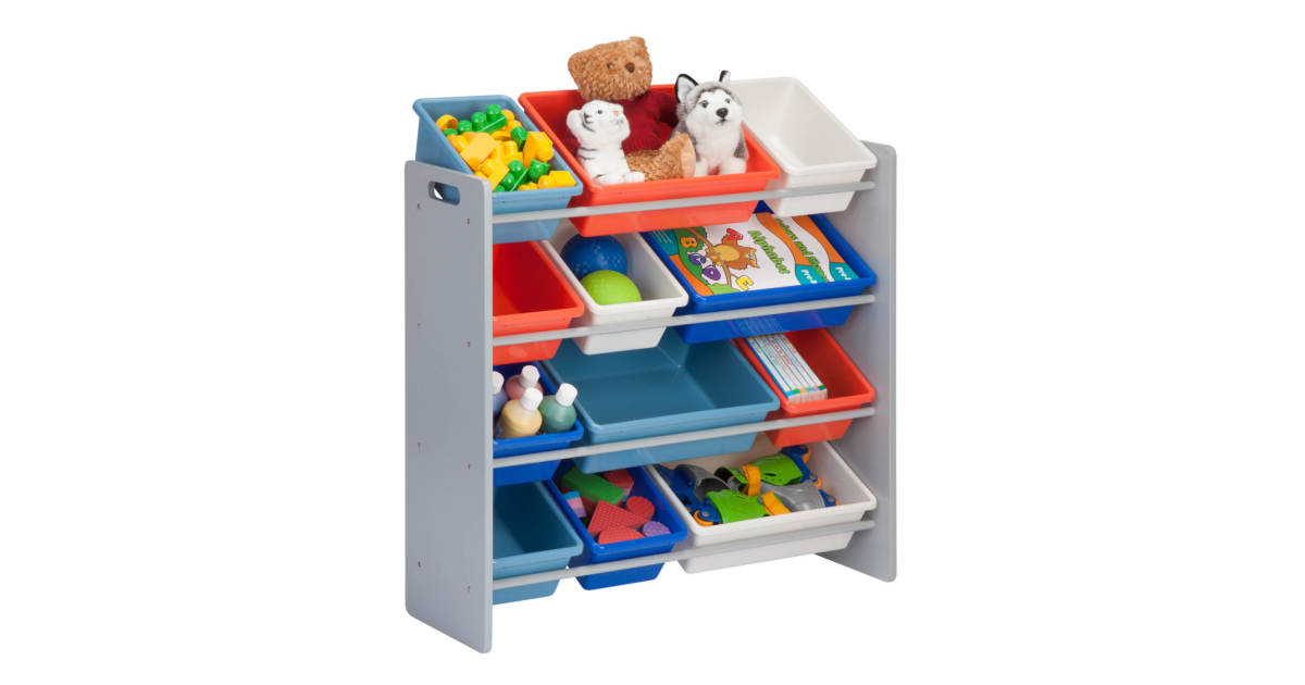 HoneyCanDo SRT06475 36 Inch High Kids Storage Organizer