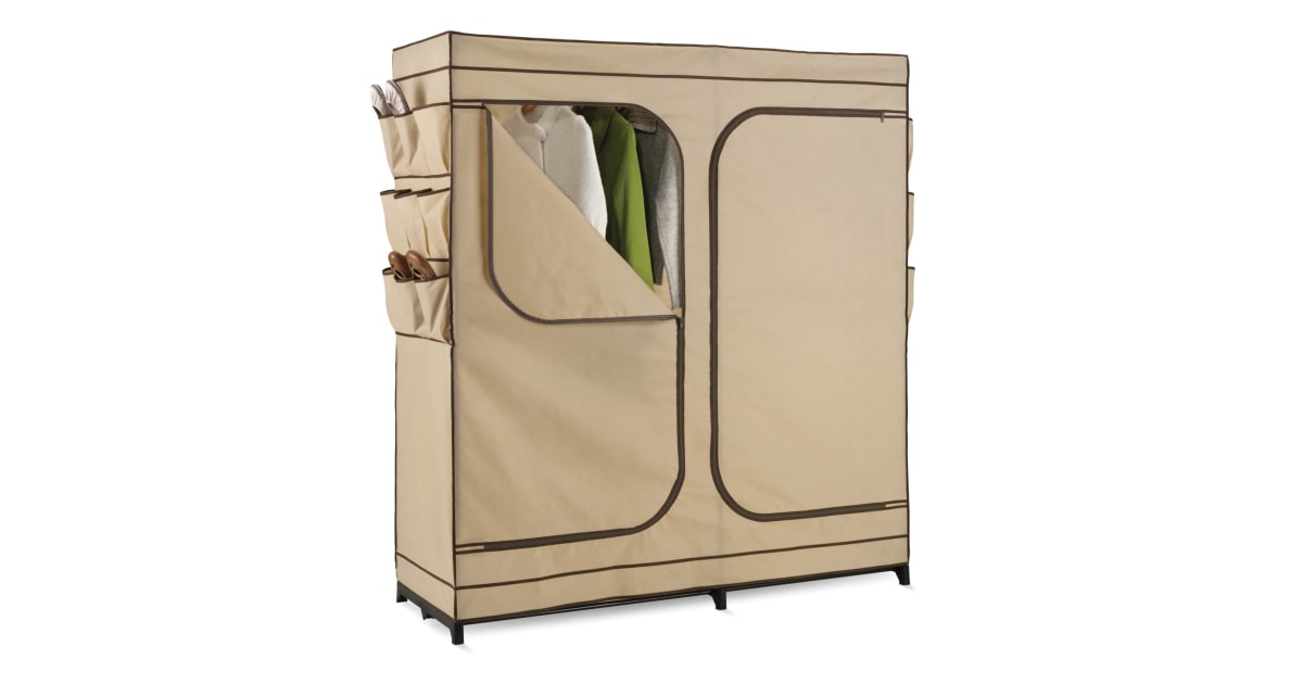 HoneyCanDo WRD01272 60 Inch Portable Double Door Cloth