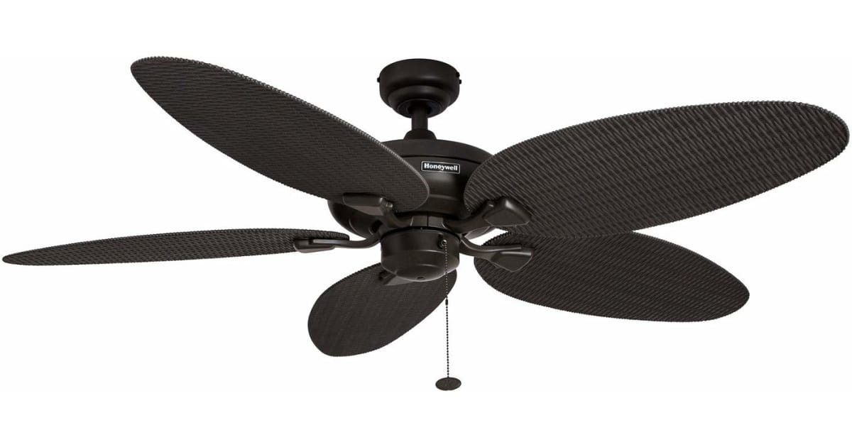 Honeywell Ceiling Fans 5020136 Duval 52" 5 Blade Indoor /