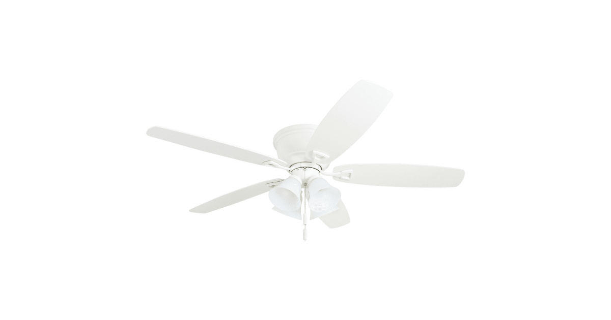 Honeywell Ceiling Fans 5052036 Glen Alden 52" 5 Blade 4