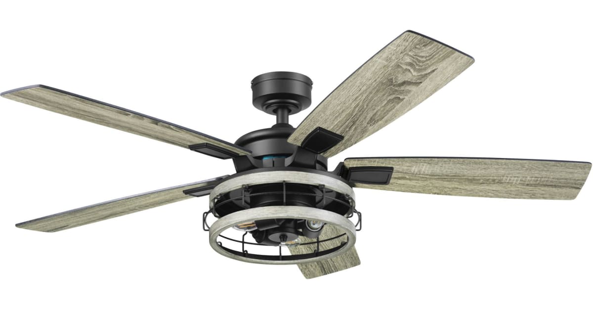 Honeywell Ceiling Fans 5186336 Carnegie 52" 5 Blade
