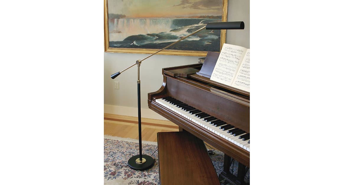 House Of Troy Pfl 617 Piano Lamp From, Best Piano Table Lamps