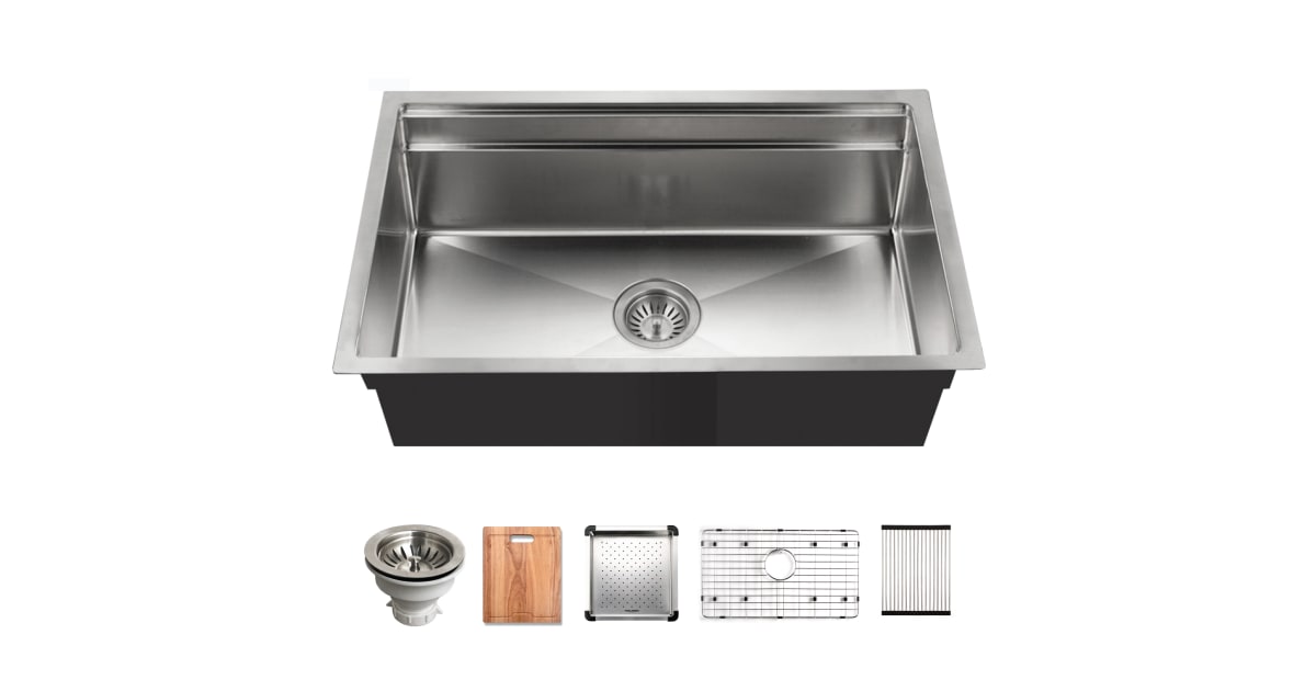 houzer nvs 5100 novus undermount kitchen sink