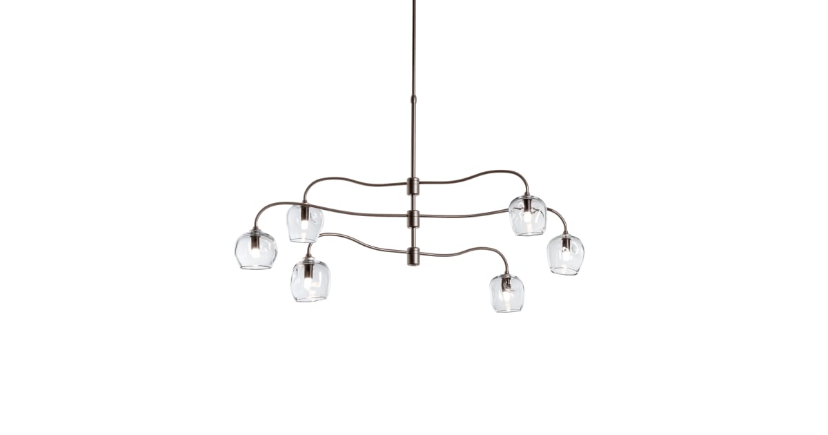 Hubbardton 1363551015 Ume 6 Light 44" Wide