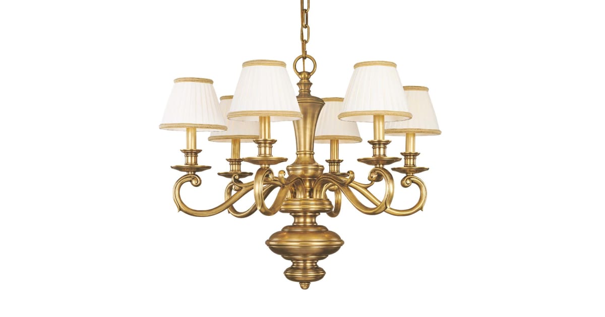 Hudson Valley Lighting 1346-DB Six Light Chandelier from the Savannah ...