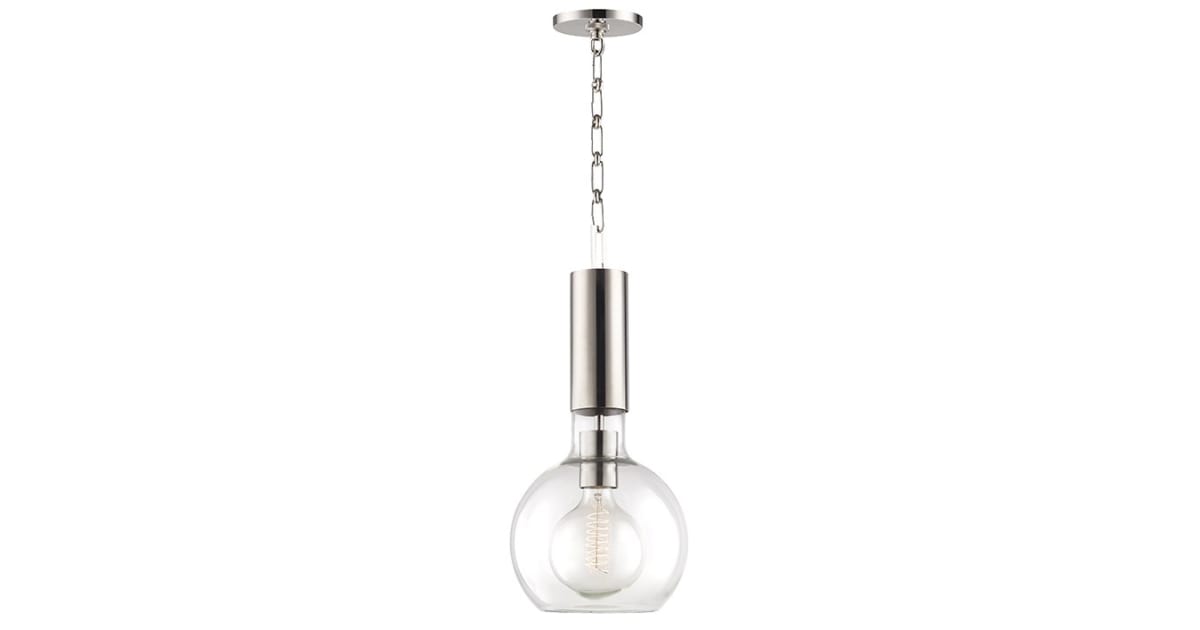 Hudson Valley Lighting 1409-PN Raleigh Single Light 9" Wide Mini ...