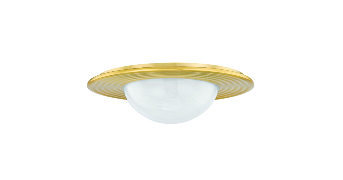 Hudson Valley Lighting 7116AGB Geraldton 16" Wide Flush
