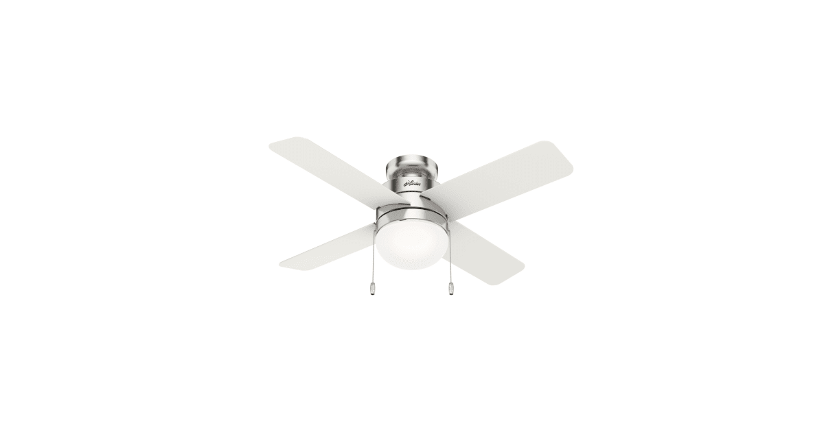 Hunter 50358 Timpani 44" 4 Blade LED Indoor Ceiling Fan