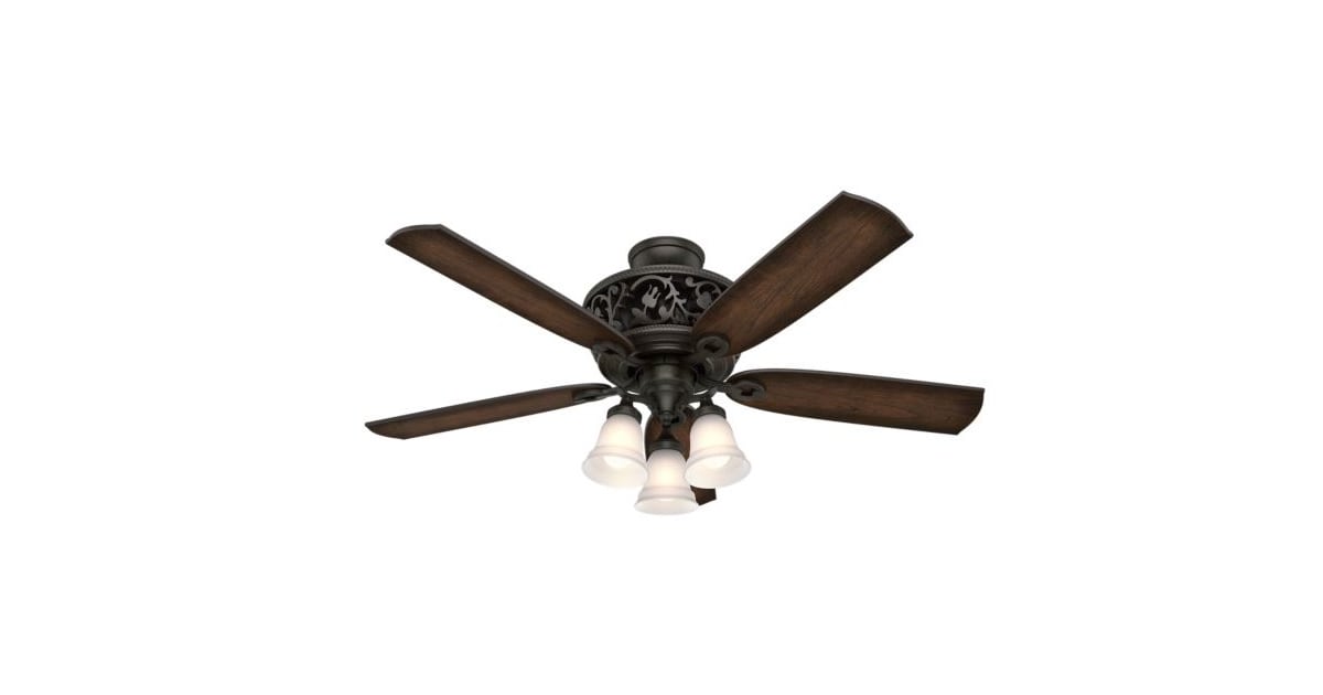 mee☆*° 60-Inch Brushed Nickel LED Ceiling Fan by Hunter Fan Company