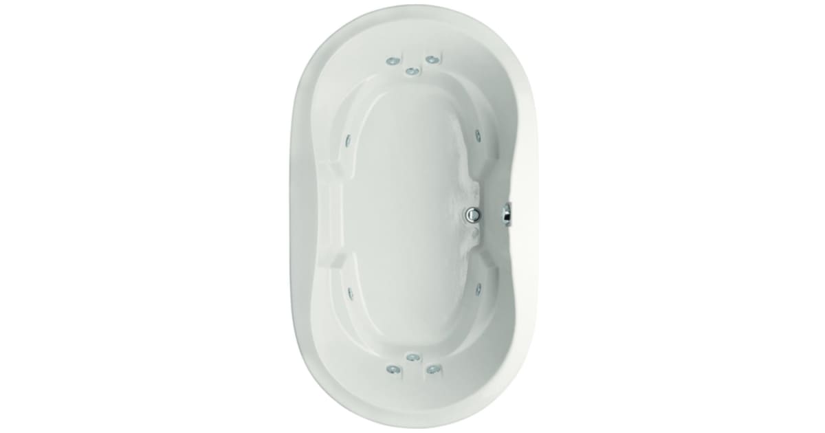 Hydrosystems SAV6644ACOWHI Savannah Drop In Acrylic