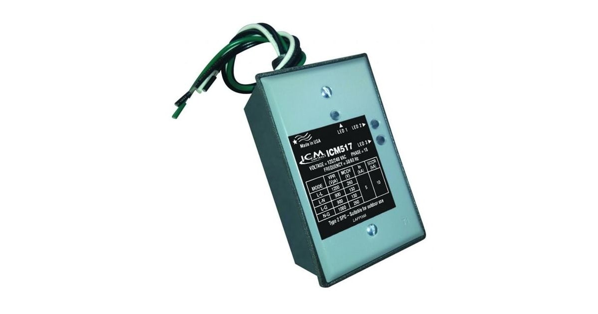 ICM Controls ICM517 120240V HVAC Surge Protector