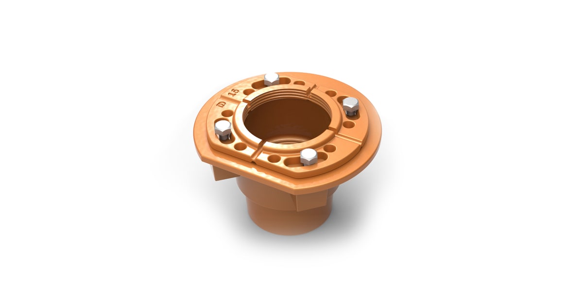 Infinity Drain CDIH 22 Hot Mop Compact Clamp Down Drain