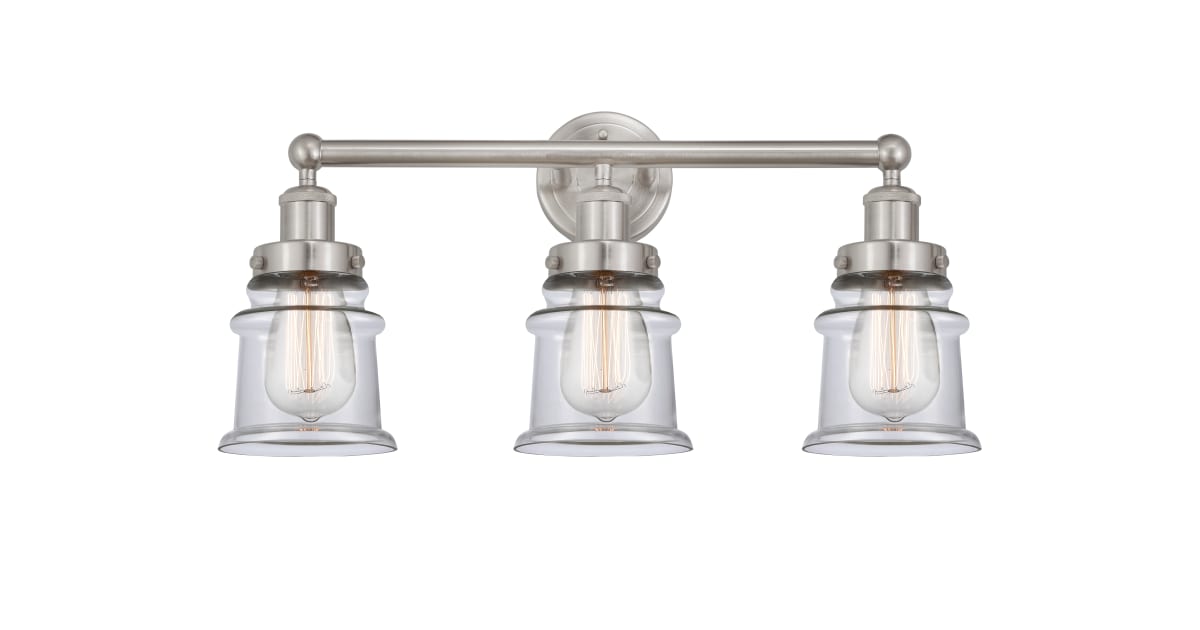 Innovations Lighting 6163WSNG182S Canton 3 Light 23" Wide Vanity