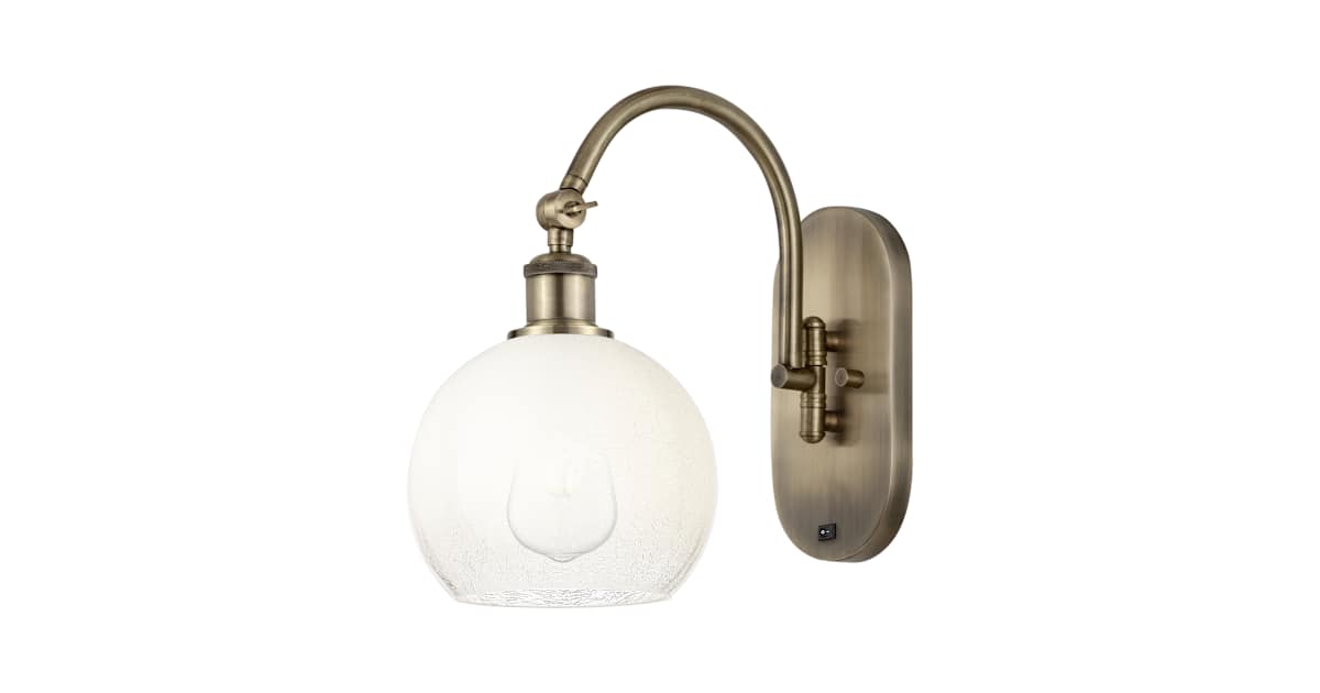 Innovations Lighting 918-1W-AB-G483-8OP Brookhaven Globe 14