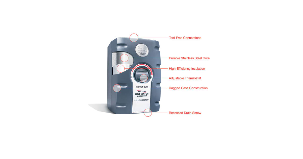 InSinkErator SST-FLTR Point-Of-Use Water Heater | Build.com Insinkerator Point Of Use Water Heater