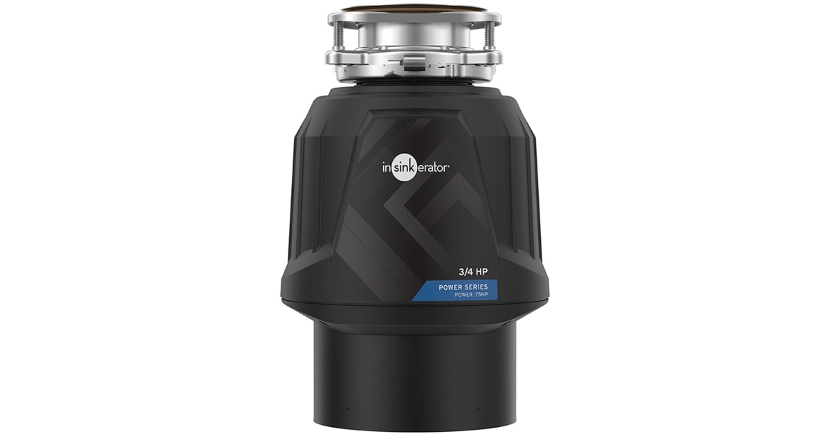 InSinkErator 80019-ISE Power Series .75 HP Continuous Garbage Disposal ...