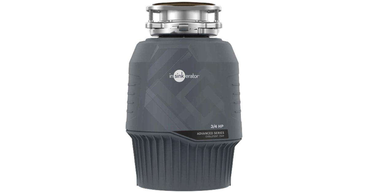 InSinkErator 80021-ISE Advanced Series Evolution .75 HP Continuous Garbage Disposal