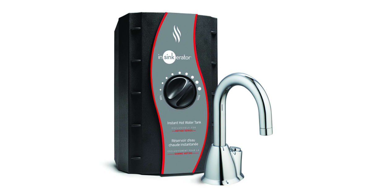 InSinkErator HHOT100CSS Invite Instant Hot Water Dispenser | Build.com