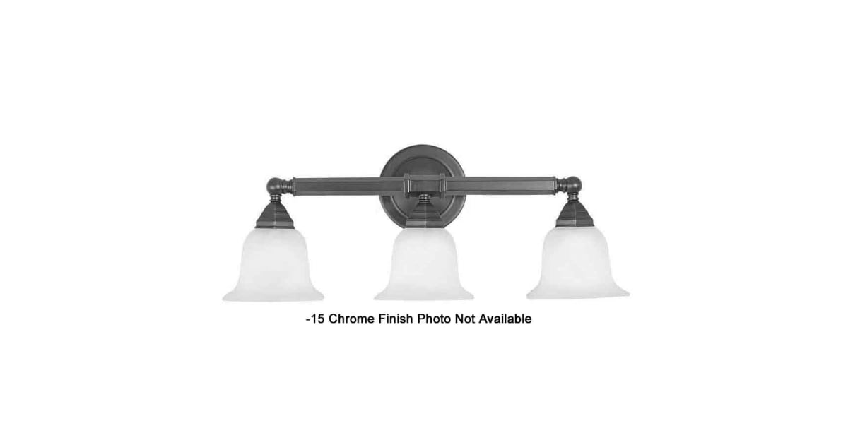 International Lighting 1004315 Three Light Down Lighting