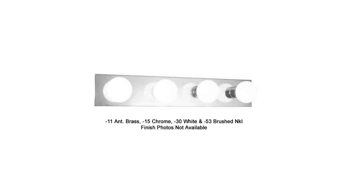 International Lighting 603653 Functional Four Light