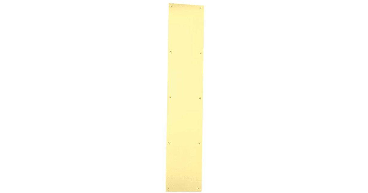 Ives 84003832 8" x 32" Brass Kick Plate