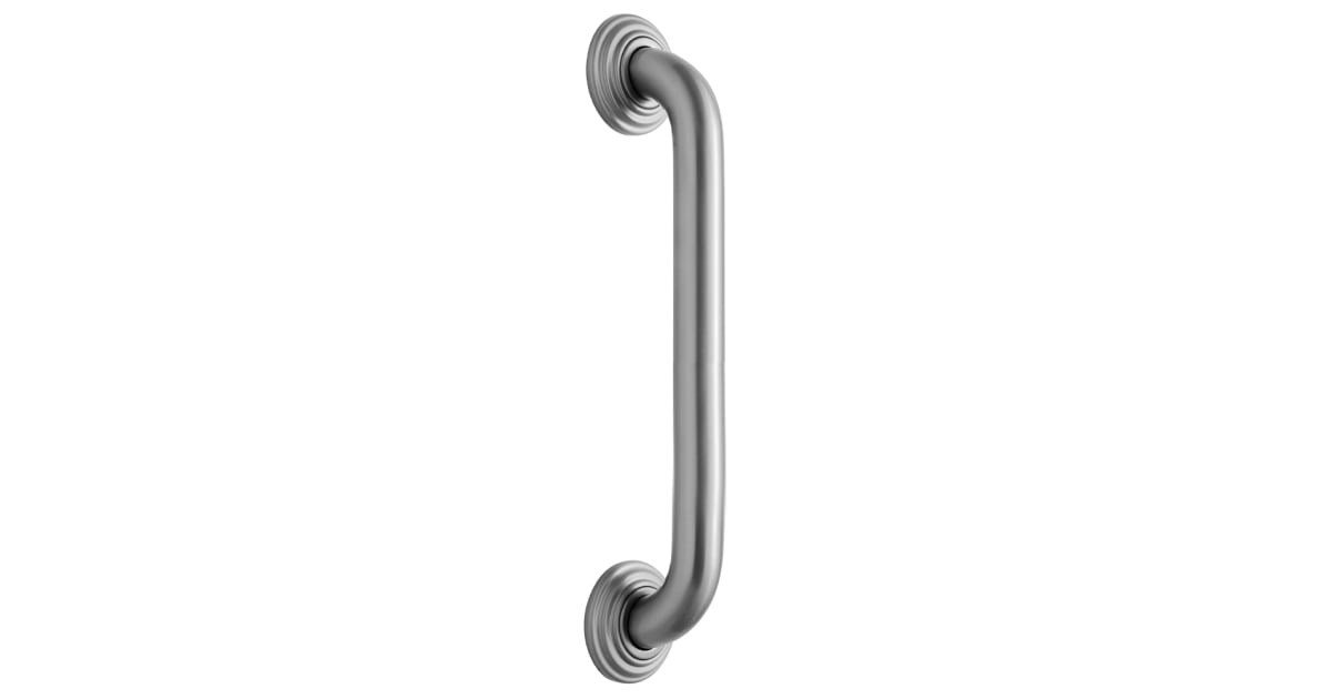 Jaclo 2524PB 24" Deluxe Grab Bar with Traditional Round