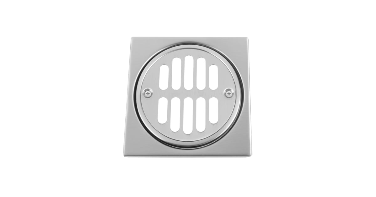 Jaclo 6231PCH Shower Drain Plate (41/4" Square)