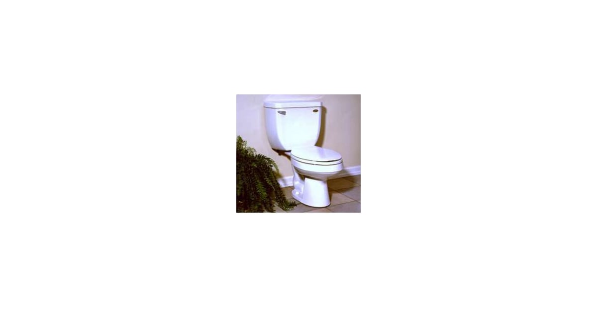 Jacuzzi Fixture Toilet TwoPiece Round from the Cetra