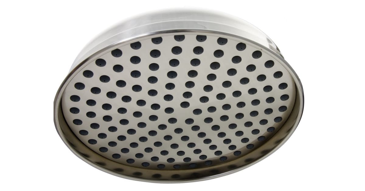 Jacuzzi SH04826 Round Natural Rain Shower Head with 10"