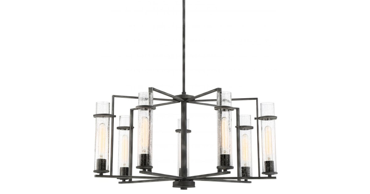 James Allan NVCH98004IRB Lux 7 Light 33" Wide Chandelier