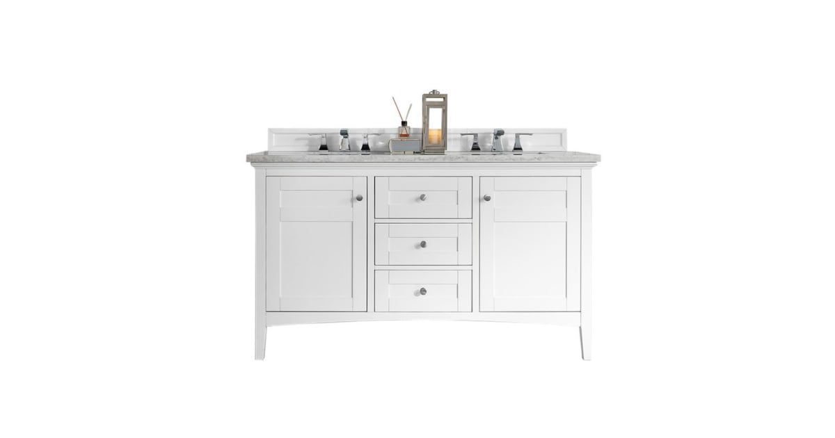 James Martin Vanities 527V60DBW3CLW Palisades