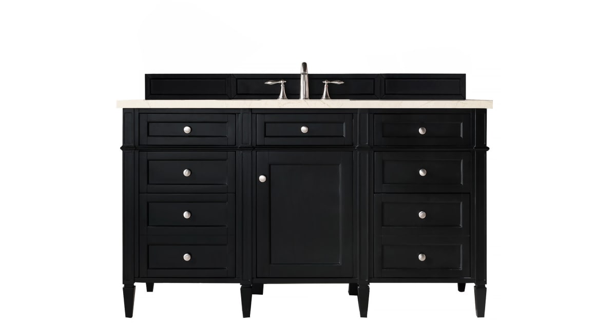 James Martin Vanities 650V60SBKO3EMR Brittany 60"