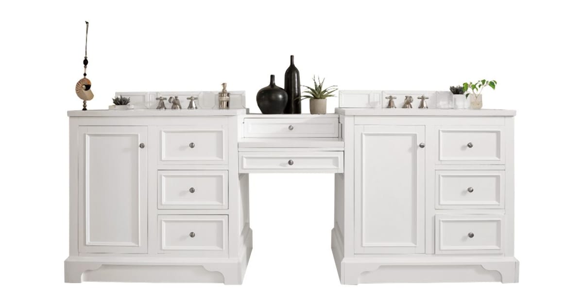 James Martin Vanities 825V94BWDUCLW De Soto 94" Double