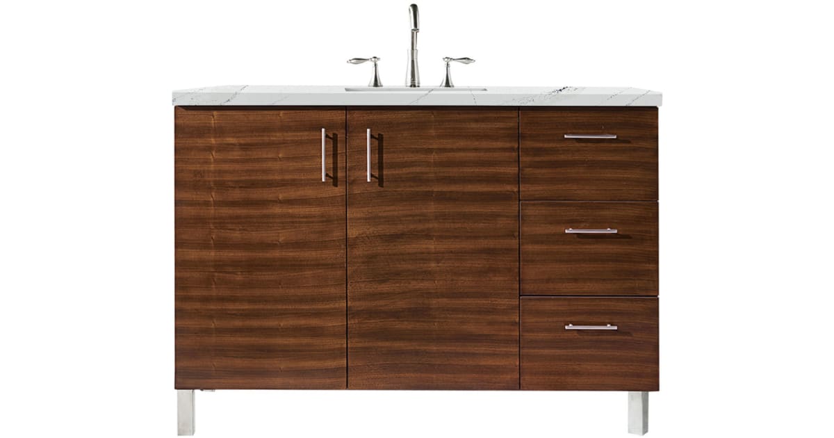 James Martin Vanities 850V48AWT3ENC Metropolitan 48"
