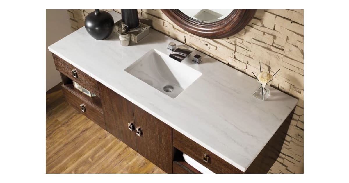 James Martin Vanities 080S60SAFSNK 60" Vanity Top with